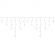 Гирлянда светодиодная Айсикл (бахрома) 76, 2,4х0,6м, 230В, синие, 255-033-6