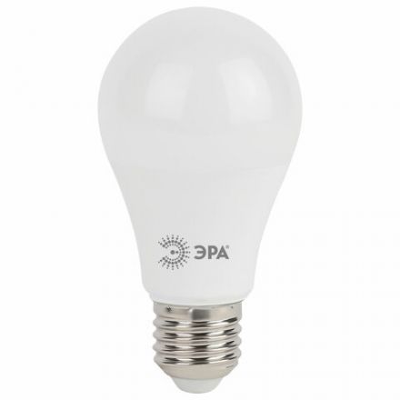 Лампа светодиодная ЭРА STD, 15 (130) Вт, цоколь E27, груша, холодный белый свет, 35000 ч., LED A60-15W-860-E27, Б0031396