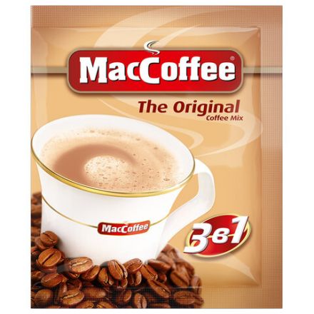 Кофе растворимый порционный MacCoffee "3 в 1 Оригинал", КОМПЛЕКТ 50 пакетиков по 20 г, 100101 Кофе растворимый порционный MacCoffee "3 в 1 Оригинал", КОМПЛЕКТ 50 пакетиков по 20 г, 100101