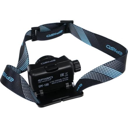 Фонарь EPILSO EPF-130 (налобный, CREE XPG 5W + 2COB, аккум. 1200mAh / ААА)