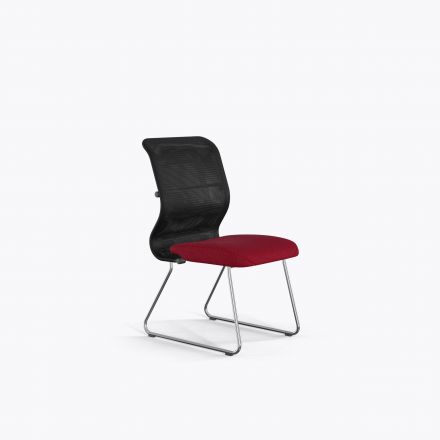 Кресло Sit 8 M4-9 - X2+Bahama /Uh00/Wh12(F54) Черный-Красный Кресло Sit 8 M4-9 - X2+Bahama /Uh00/Wh12(F54) Черный-Красный