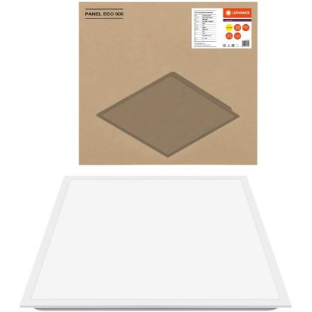 Светильник 36Вт 600х600 3000K 3600лм IP40 унив. LEDVANCE ECO CLASS 595x595 Светильник 36Вт 600х600 3000K 3600лм IP40 унив. LEDVANCE ECO CLASS 595x595