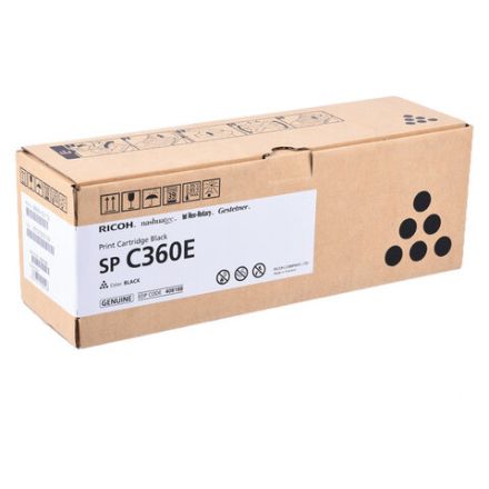 Тонер-картридж лазерный RICOH (SP C360E) SP C360/C361, черный, оригинальный, ресурс 2000 стр., 408188 Тонер-картридж лазерный RICOH (SP C360E) SP C360/C361, черный, оригинальный, ресурс 2000 стр., 408188