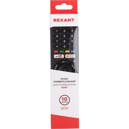 Пульт ДУ REXANT универсальный для телевизора Sony (38-0007)