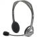 Гарнитура проводная Logitech Stereo Headset H111 Сер(981-000594/981-000593)