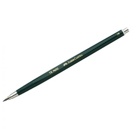 Карандаш цанговый Faber-Castell "TK 9400" 2,0мм, 2B Карандаш цанговый Faber-Castell "TK 9400" 2,0мм, 2B