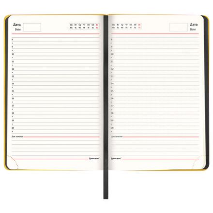 Ежедневник недатированный А5 138х213 мм BRAUBERG "Metropolis Mix", под кожу, 136 л., желтый, 113292 Ежедневник недатированный А5 138х213 мм BRAUBERG "Metropolis Mix", под кожу, 136 л., желтый, 113292