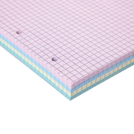 Сменный блок для тетради на кольцах, А5, 200 л., BRAUBERG, 4 цвета по 50 листов, 401661 Сменный блок для тетради на кольцах, А5, 200 л., BRAUBERG, 4 цвета по 50 листов, 401661