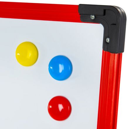 Мольберт растущий для мела/магнитно-маркерный 47х52 см, поворотный на 360 градусов, ПИФАГОР, 238149 Мольберт растущий для мела/магнитно-маркерный 47х52 см, поворотный на 360 градусов, ПИФАГОР, 238149