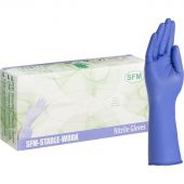Перчатки однораз. SFM нитрил неопудр. фиолет./голуб удл. M 100 (шт/уп),ПС Перчатки однораз. SFM нитрил неопудр. фиолет./голуб удл. M 100 (шт/уп),ПС