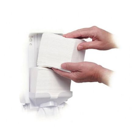 Бумага туалетная листовая KIMBERLY-CLARK Hostess КОМПЛЕКТ 32 шт., 250 листов, 18,6х11 см, 2-слойная, 8035