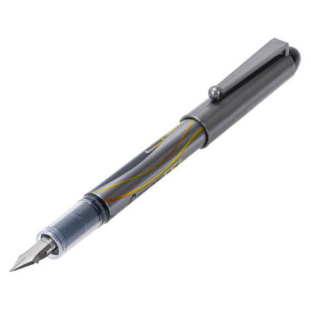 Ручка перьевая PILOT V-Pen, ЧЕРНАЯ, корпус серый, линия письма 0,58 мм, SVP-4M B Ручка перьевая PILOT V-Pen, ЧЕРНАЯ, корпус серый, линия письма 0,58 мм, SVP-4M B