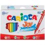 Фломастеры Carioca "Joy", 24цв., смываемые, картон, европодвес Фломастеры Carioca "Joy", 24цв., смываемые, картон, европодвес