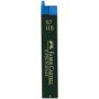 Грифели для механических карандашей Faber-Castell "Super-Polymer", 12шт., 0,7мм, HB
