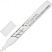 Маркер перманентный M&G, круглый наконечник, толщина линии 1 мм, белый Маркер перманентный M&G, круглый наконечник, толщина линии 1 мм, белый