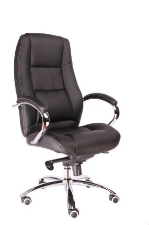 Кресло Everprof Kron M Кожа Черная Кресло Everprof Kron M Кожа Черная