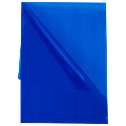 Папка-уголок прозрачная А4 BRAUBERG UNIVERSAL, синяя, 0,10 мм, со штрихкодом, 273045 Папка-уголок прозрачная А4 BRAUBERG UNIVERSAL, синяя, 0,10 мм, со штрихкодом, 273045