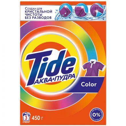 Порошок для машинной стирки Tide "Color", 450г Порошок для машинной стирки Tide "Color", 450г