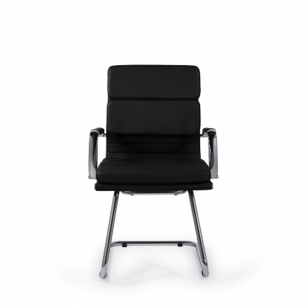 Кресло СН-303 Кайман Трио Н/п soft хром S-0401 (черный) Кресло СН-303 Кайман Трио Н/п soft хром S-0401 (черный)