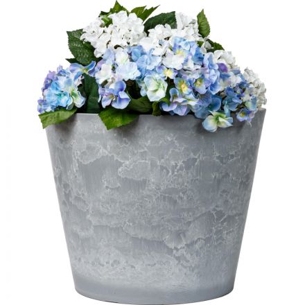 Горшок для растений Квадратный,6,5 л,ДРЕВЕСНЫЙ УГОЛЬ (СЕРЫЙ),H-16UF20