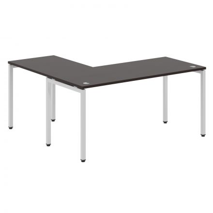 Стол угловой XSCT 1615 Легно темный/Алюминий 1600х1500х750 XTEN-S Стол угловой XSCT 1615 Легно темный/Алюминий 1600х1500х750 XTEN-S