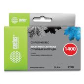 Картридж струйный CACTUS (CS-PGI1400XLC) для CANON МВ2040/МВ2340, голубой Картридж струйный CACTUS (CS-PGI1400XLC) для CANON МВ2040/МВ2340, голубой