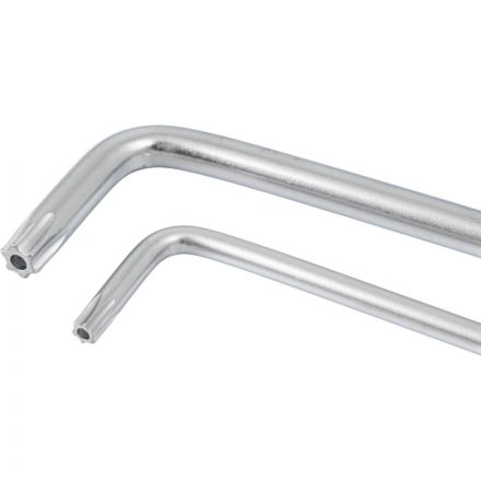 Набор ключей угловых TORX с отверстием 9 шт (Т10-Т50) Дело Техники 563591