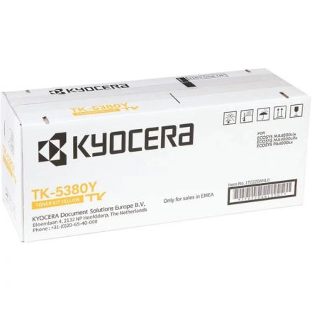 Картридж лазерный Kyocera TK-5380Y 1T02Z0ANL0 желт. PA4000cx/MA4000cix/MA40 Картридж лазерный Kyocera TK-5380Y 1T02Z0ANL0 желт. PA4000cx/MA4000cix/MA40