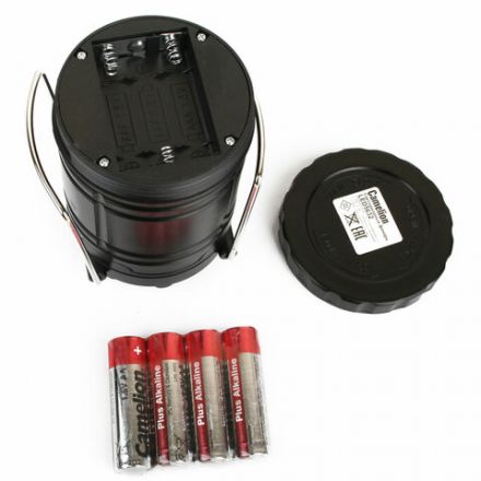 Фонарь туристический CAMELION 3Вт LED, питание 3xAAА (не в комплекте), контейнер и магнит, LED5632 Фонарь туристический CAMELION 3Вт LED, питание 3xAAА (не в комплекте), контейнер и магнит, LED5632