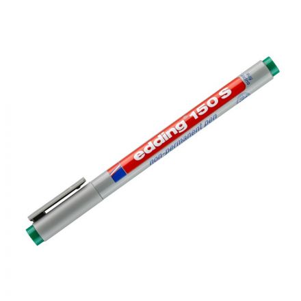 Маркер для глянц.поверх. EDDING E-150/4 S зеленый 0,3мм стираемый Маркер для глянц.поверх. EDDING E-150/4 S зеленый 0,3мм стираемый