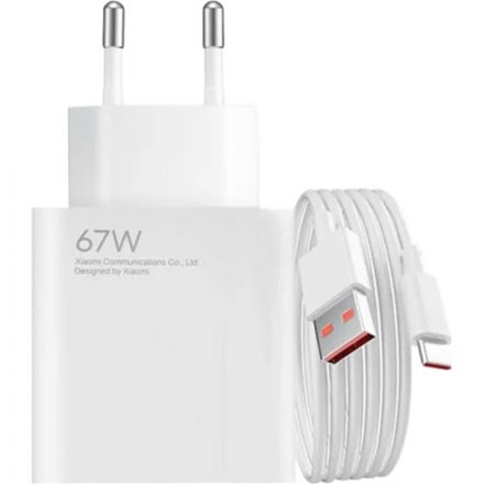 Зарядное устройство Xiaomi 67W HyperCharge Combo Type-A EU BHR9465EU