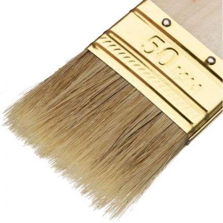 Кисть флейцевая DEXX деревянная ручка натуральная щетина 50мм 0100-050_z02