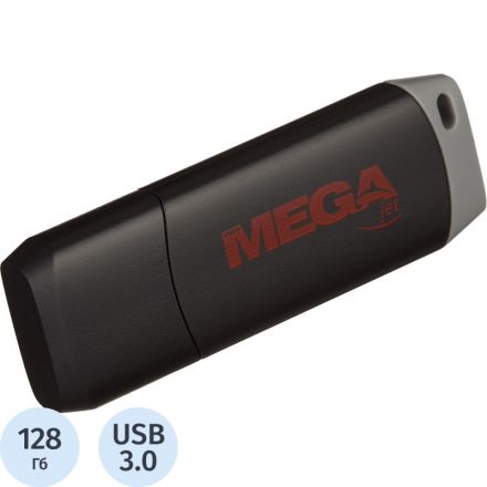 Флеш-память Promega Jet 128GB USB3.0/черн пластик/под лого NTU181U3128GBK
