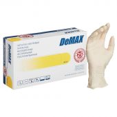 Мед.смотров. перчатки латекс, н/о, н/с, текстурные DeMAX (L) 50 пар/упак