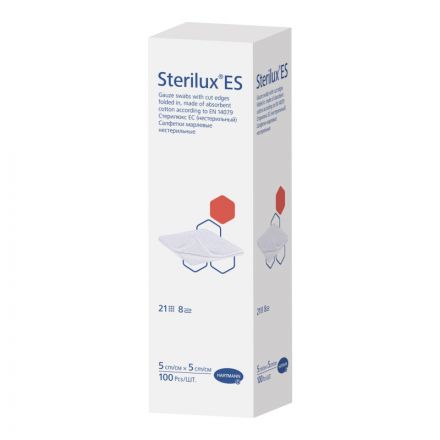 Перевяз. ср-ва Салфетки н/стер 5х5см 8сл 21нит 100 шт STERILUX ES