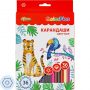 Карандаши цветные 36 цв 6-гран №1School ColorPics в наборе