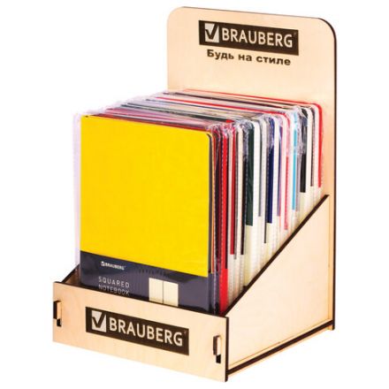 Деревянная подставка под тетради B5 и A4, BRAUBERG, 37х24х23 см, 505919 Деревянная подставка под тетради B5 и A4, BRAUBERG, 37х24х23 см, 505919