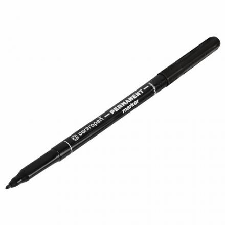 Маркер перманентный CENTROPEN 2536, ЧЕРНЫЙ, тонкий наконечник, 1 мм, трехгранная зона захвата, 6 2536 0112 Маркер перманентный CENTROPEN 2536, ЧЕРНЫЙ, тонкий наконечник, 1 мм, трехгранная зона захвата, 6 2536 0112