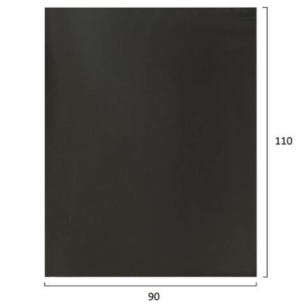 Мешки для мусора 160 л, черные, в пачке 50 штук, прочные, ПВД 35 мкм, 90х110 см, 608327