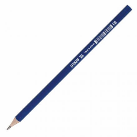 Карандаш чернографитный STAFF "Basic" BLP-743, 1 шт., НВ, пластиковый, корпус ассорти, 181743 Карандаш чернографитный STAFF "Basic" BLP-743, 1 шт., НВ, пластиковый, корпус ассорти, 181743