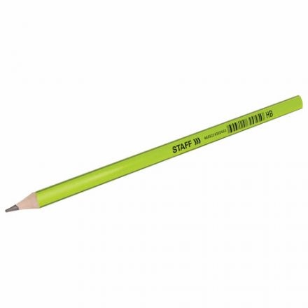 Карандаш чернографитный STAFF "Basic" BLP-743, 1 шт., НВ, пластиковый, корпус ассорти, 181743 Карандаш чернографитный STAFF "Basic" BLP-743, 1 шт., НВ, пластиковый, корпус ассорти, 181743