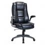 Кресло BRABIX PREMIUM "Paradigm EX-556", пружинный блок, рециклированная кожа, черное, 532976