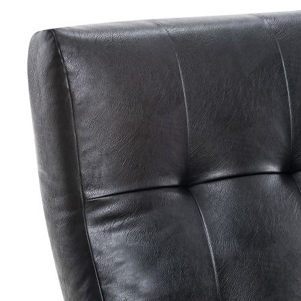 Кресло-маятник Leset Спринг, Венге, Dundi 109, Экокожа