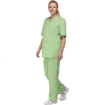 Костюм хирурга женский.м05-КБР плюс зеленый (р.56-58) р.170-176