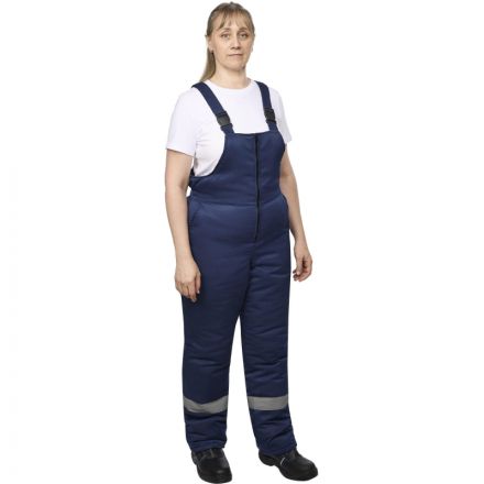 Полукомбинезон рабочий зимний жен з32-ПК син смес 52-54 170-176(Арсенал-СП) Полукомбинезон рабочий зимний жен з32-ПК син смес 52-54 170-176(Арсенал-СП)