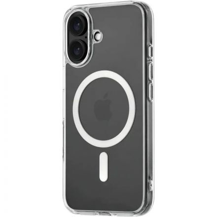 Чехол uBear Real Mag Case,защитн,iPhone 16, усил.прозр.(CS395TT61RL-I24M) Чехол uBear Real Mag Case,защитн,iPhone 16, усил.прозр.(CS395TT61RL-I24M)