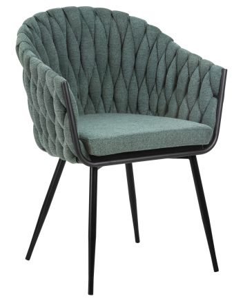 Стул обеденный DOBRIN MATILDA, зеленая ткань (LAR 275-23) Стул обеденный DOBRIN MATILDA, зеленая ткань (LAR 275-23)