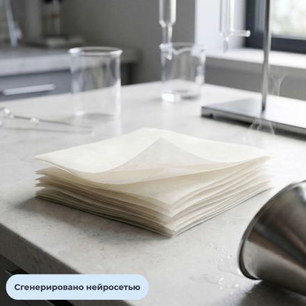 Бумага фильтровальная марка Ф 210x260 мм, ГОСТ 12026-76 (1кг/уп) Бумага фильтровальная марка Ф 210x260 мм, ГОСТ 12026-76 (1кг/уп)