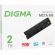 SSD накопитель Digma PCIe 4.0 x4 2TB Meta M6 M.2 2280(DGSM4002TM63T)