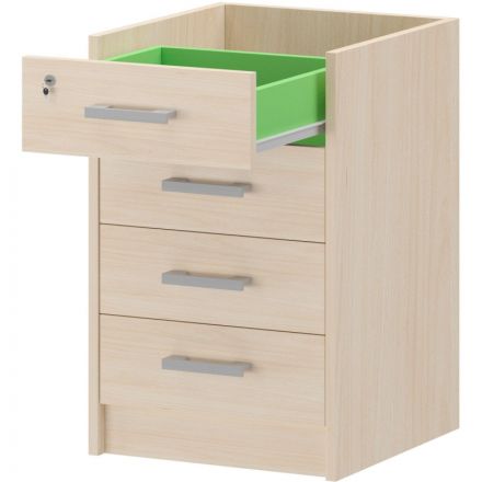 Тумба PT Арго АТ2-05 Каркас тумбы приставной бук